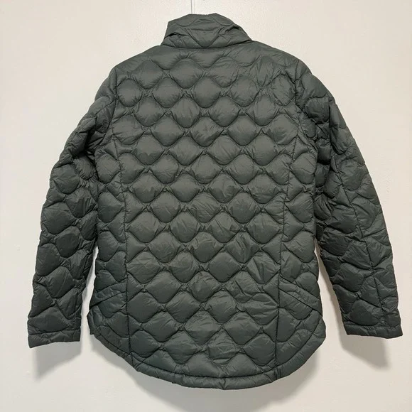 Lands' End NWT Green HyperDry 800 FP Down Fill Quilted Jacket Size XS - Picture 5 of 8